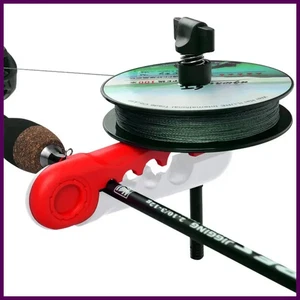 Angelschnurwickler Tragbar Baitcasting Spinnrolle Schnurspulmaschine ABS - Bild 1 von 27