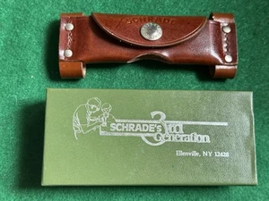 SCHRADE C641 Knife - Empty Box And Sheah - Picture 1 of 5