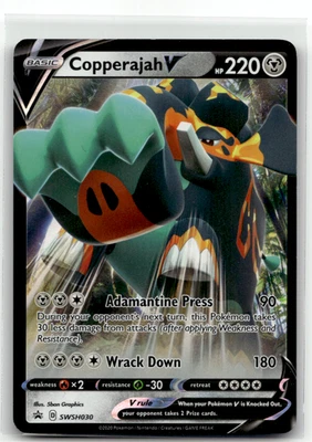 Copperajah V SWSH030 Holo Promo SWSH: Sword & Shield Promo Cards NM - Image 1 of 2