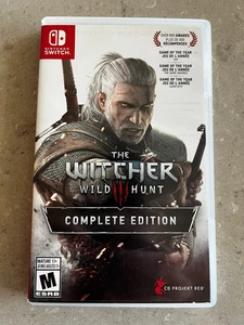 The Witcher 3 : Wild Hunt Complete (Nintendo Switch, 2019 - CD Projekt Red) CIB - Bild 1 von 3