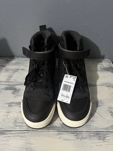 Mens 11.5 Adidas IG3752 Forum Boot Black / Cream - Picture 1 of 7