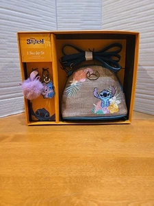 Mini Cúpula Floral Bandolera Disney Lilo & Stitch 3 Piezas Set de Regalo Nuevo en Caja - Imagen 1 de 10