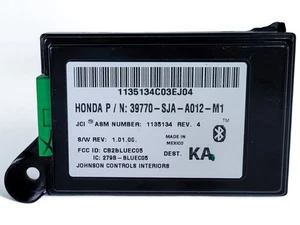 Acura RL 05-08 Hands Free Bluetooth Module 39770-SJA-A012, E052, OEM, 2005, 2006 - Picture 1 of 5