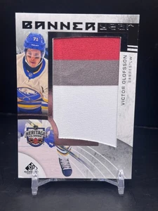 2022-23 SP Game Used - Victor Olofsson #BYHC-VO - Banner Year Jumbo 3 Color - Bild 1 von 2