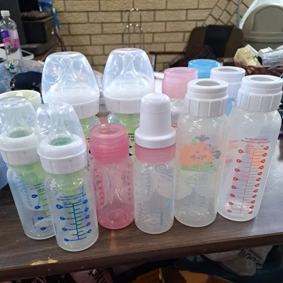 Lote De 12 Botellas Dr Brown, Nuevas Y Usadas Botellas 4oz a 9oz Foto 1 de 3