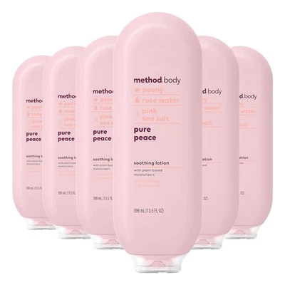 Loción diaria Method, Pure Peace, crema hidratante a base de plantas durante 24 horas de Foto 1 de 4