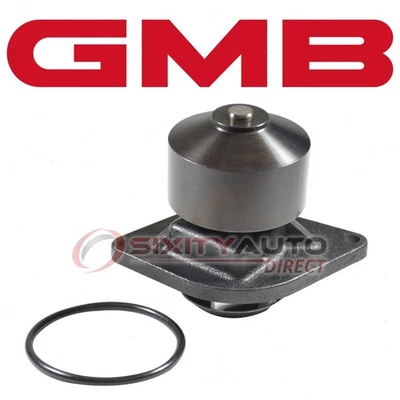 GMB Water Pump for 1991 Thomas Bus 5.9L L6 - Coolant Antifreeze Engine Belts ks Foto 1 de 4
