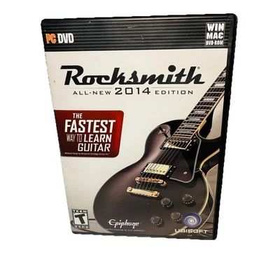 Rocksmith 2014 Edition PC Windows/Mac 2013 Two Disc No Cable (SERIAL # INCLUDED) - Image 1 of 4