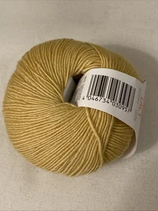 ggh Lacy | Merinowolle mit Seide | 150m/25g Farbe 28 senfgelb - Bild 1 von 4