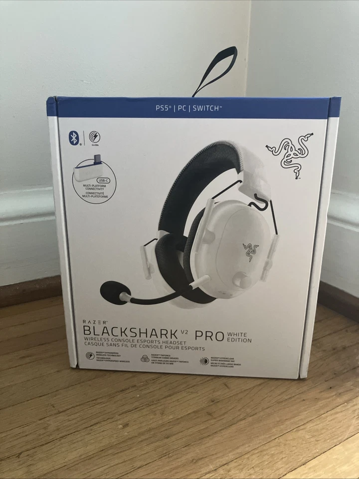Razer Blackshark V2 Pro Wireless Gaming Headset White RZ04-04530600-R3UA