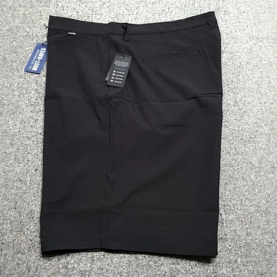Pantalones Cortos Travis Mathew Para Hombre 42 Negro Beck Golf Chino Preppy Rendimiento Elástico  Foto 1 de 4