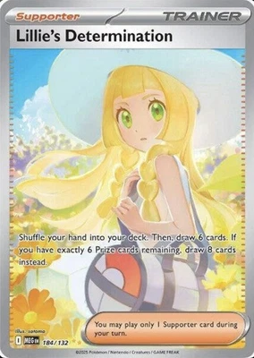 🌷Lillie's Determination | 184/132 | SIR | Mega Evolution | Casi nuevo/m | JCC Pokémon🌷 Foto 1 de 3