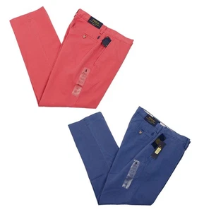 POLO RALPH LAUREN CLASSIC FIT MEN'S COTTON PANTS RED BLUE size 30 31 32 34 36 - Picture 1 of 13