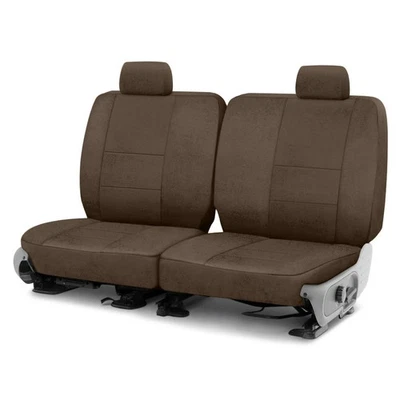 For GMC Envoy XL 05-06 Coverking Velour 2nd Row Taupe Custom Seat Covers - Изображение 1 из 4