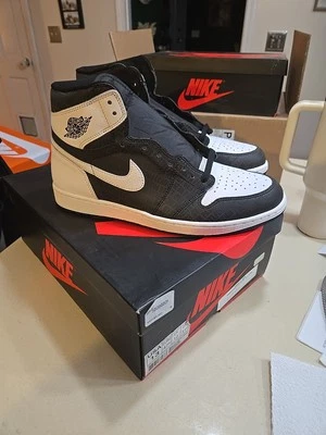 Talla 13 - Air Jordan 1 Retro OG Alto RE2PECT 1/3 FNF 999999 Muestra Par Usado 1x Foto 1 de 4