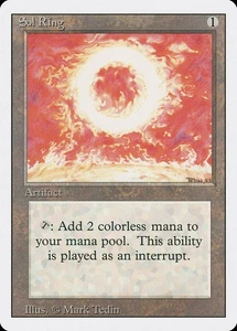 MTG Sol Ring  - 3rd Edition / Revised #274 - Picture 1 of 1