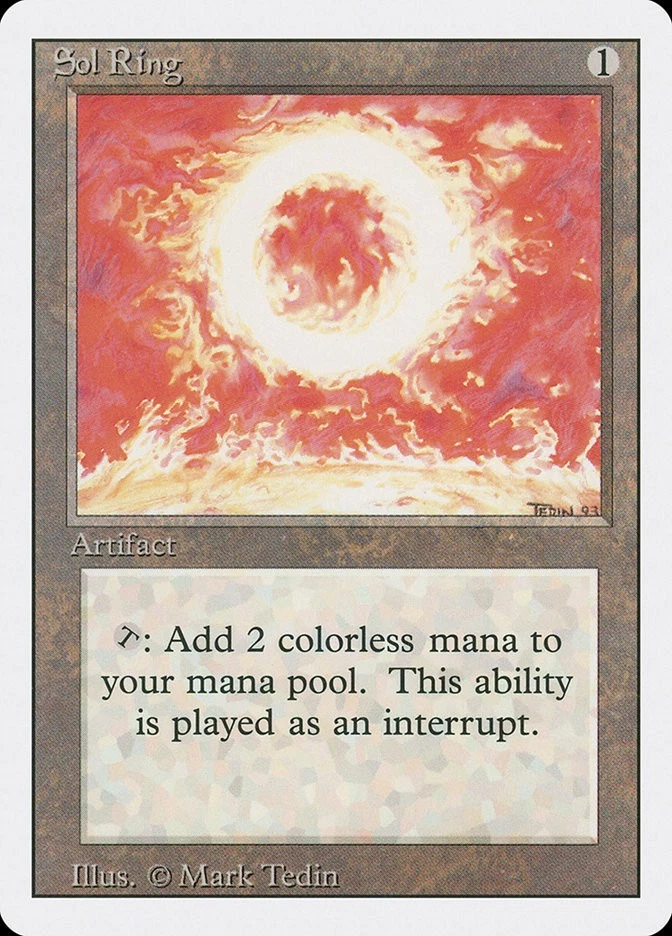 MTG Sol Ring  - 3rd Edition / Revised #274 - Image 1 of 1