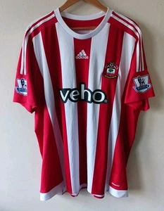 Maglia Home Southampton FC Adidas Uomo 2015-16 Taglia 2XL n.7 Haderz - Foto 1 di 21