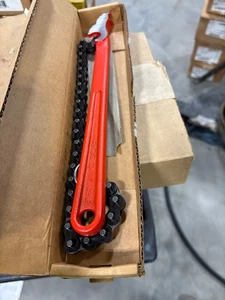Ridgid 31310 Model C-1215-3/4" Heavy-Duty Chain Wrench, 2" - 4" - Picture 1 of 2