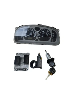 Opel Agila A 1,2 16V Unità Controllo Motore Set 0261207964 55350550 - Immagine 1 di 3