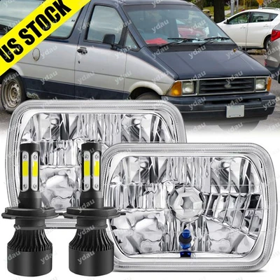 Faróis de LED Hi/Lo 5x7"" 7x6"" para Ford L8000 Aerostar 1986-1997 - Imagem 1 de 4