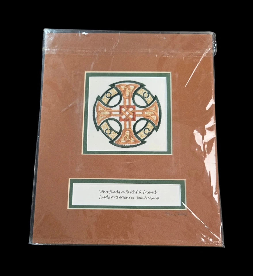 Design Works Counted Cross Stitch 8x10 Picture Kit Celtic Cross 2417 Christian