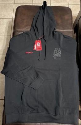 Hugo Boss Visa Red Bull Formula One Hoodie Black Men’s Size 2XL - Image 1 of 4