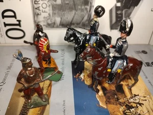 Vintage Toy Soldier Lot Of 5 - Picture 1 of 3