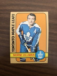 1972-73 Topps Hockey Norm Ullman #168 Toronto Maple Leafs - Bild 1 von 2