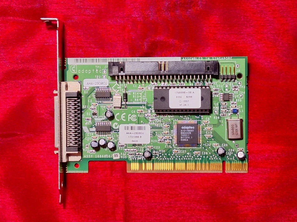 Vintage Adaptec AHA-2930CU - Ultra SCSI Expansion Card - NEW - Image 1 of 4