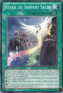Réveil Du Serpent Sacré -Spectres de l'Ombre- SHSP-FR068 - Carte Yu Gi Oh FR - Imagen 1 de 1