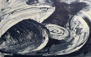 MIQUEL BARCELO SPANISH ORIGINAL LITHOGRAPH "UNTITLED POISSON" 1986 - Foto 1 di 4