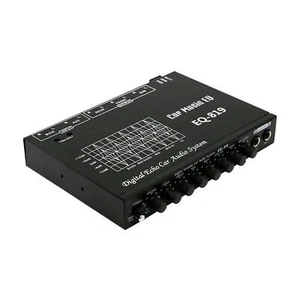Car Audio Equalizer Parametric Equalizer Good Sound Quality Front Rear and - Picture 1 of 6