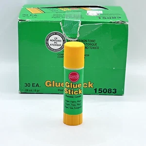 Lot of 29 Prang Washable Glue Sticks .28 Ounce 8 Gram Each #15083 Non-Toxic NEW - Picture 1 of 10