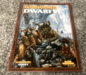 WFB Warhammer Dwarfs Army Rule Book 7th Edition Games Workshop - Picture 1 of 2
