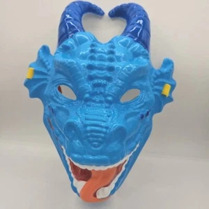 Ringling Bros and Barnum and Bailey circus DRAGON MASK Blue 2023 NEW - Picture 1 of 10