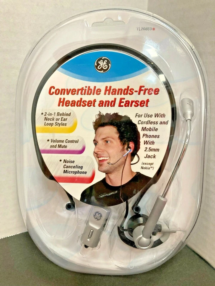 Nuevo micrófono manos libres con cancelación de ruido GE Foto 1 de 3