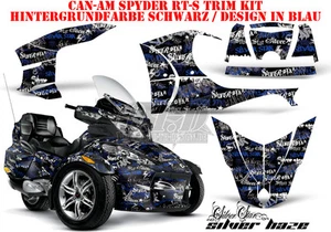 KIT DE DECORACIÓN DE CARRERAS AMR CAN-AM SPYDER RT/RT-S SILVERSTAR SILVERHAZE KIT DE AJUSTE B - Imagen 1 de 8