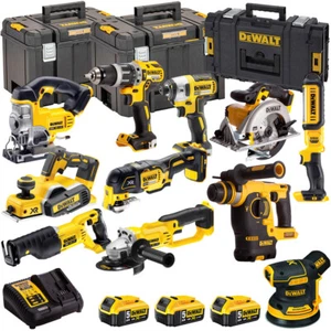 Dewalt 18V XR 11 Piece Monster Tool Kit 3 x 5.0Ah Battery & Charger T4TKIT-485 - Picture 1 of 24
