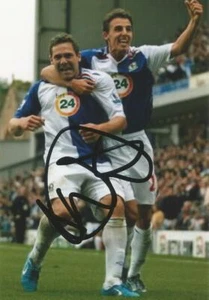 BLACKBURN: DAVID DUNN SIGNED 6x4 ACTION PHOTO+COA - Picture 1 of 1