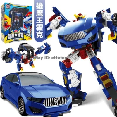 Hello Carbot HAWK X 3-Step Transforming Robot Figure Car Vehicle Toy 11In - Image 1 of 4