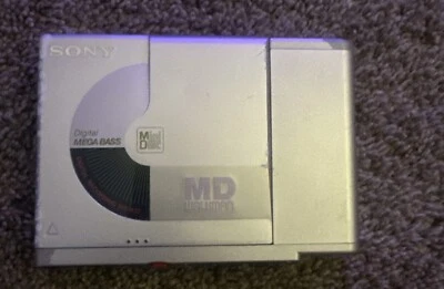 Sony md walkman mz-r37 minidisc bundle (TEST FULLY WORKS GREAT) - Image 1 of 4