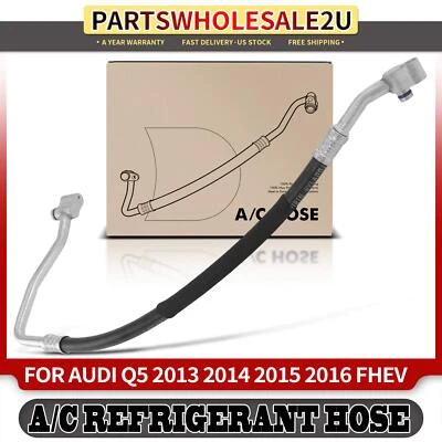 Manguera de línea de descarga de aire acondicionado para Audi Q5 2013-2016 L4 2,0 L híbrido completo ev-gas fhev Foto 1 de 4