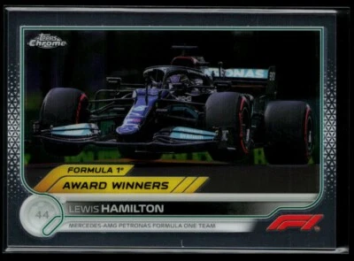 2022 Topps Chrome Formula 1 #198 Lewis Hamilton AW - Image 1 of 2