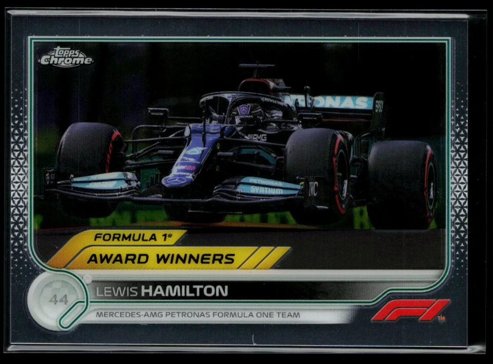 2022 Topps Chrome Formula 1 #198 Lewis Hamilton AW - Image 1 of 2
