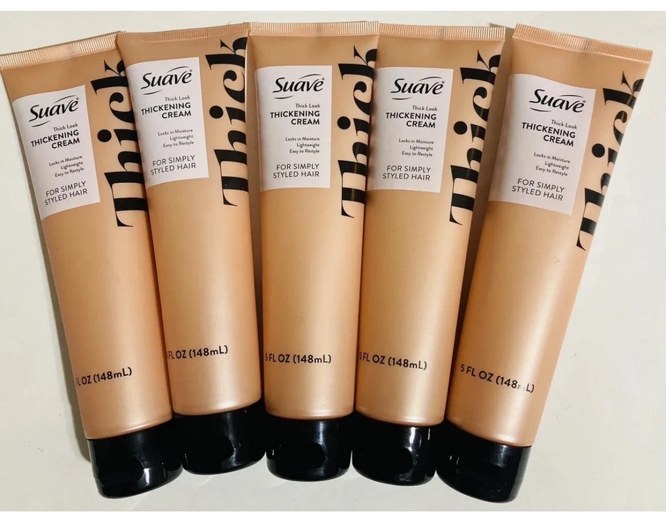 5 CREMA ESPESANTE SUAVE de aspecto grueso para cabello de estilo simple ligero 5 oz Foto 1 de 1