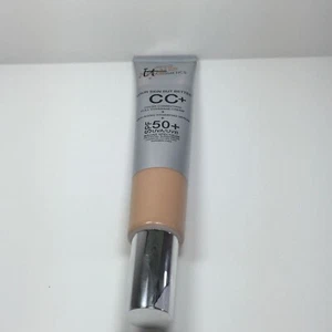 IT CC+ Your Skin But Better Color Correcting Cream Foundation MEDIUM 2.53oz READ - Afbeelding 1 van 2
