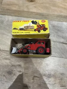 Vintage Dinky Toys 437 Muir Hill 2WL Loader Taylor Woodrow - Original Box - Picture 1 of 8