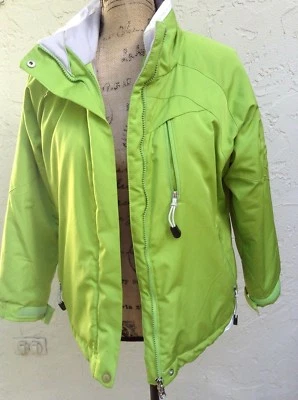 Chaqueta de esquí Chalet verde medio exterior esquí frío snowboard Foto 1 de 4