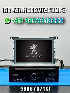 98067071XT RIPARAZIONE RADIO NAVIGATORE PSA RNEG 2 RT6 CON GARANZIA DI 1 ANNO - Imagen 1 de 3